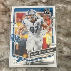 🔥 Aidan Hutchinson lot of 2 amazing cards.